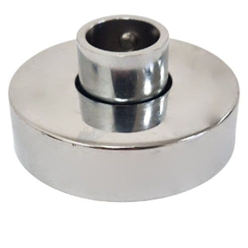 BSP 18mm Rail Rod Chrome Wall Fixing 27mm Projection SK008WFX