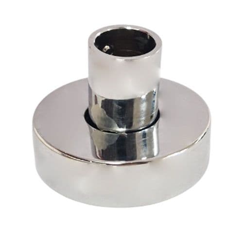 BSP 18mm Rail Rod Chrome Wall Fixing 35mm Projection SK006WFX