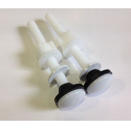 BSP 2x Ceramic Toilet Cistern Fixing Bolts Plastic 100mm A6104