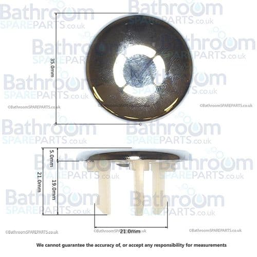 BSP Chrome Cover Cap OF3