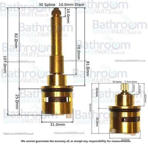 BSP Diverter Cartridge BSPDIV3010