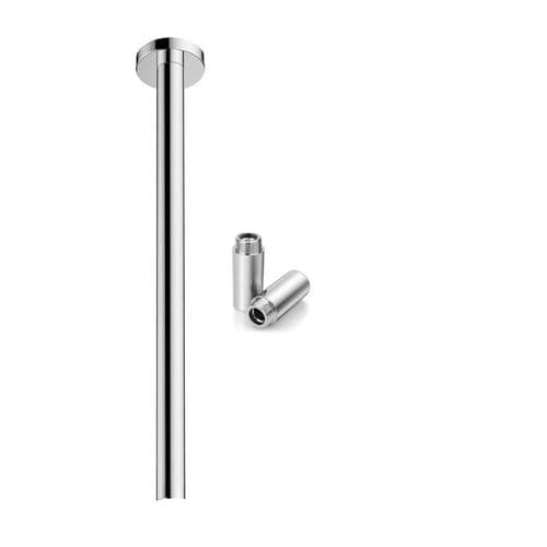 BSP Extension Ceiling Arm 600mm Chrome FH653C