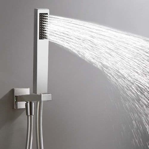 BSP Flat Minimalist Shower Hand set Kit WB63