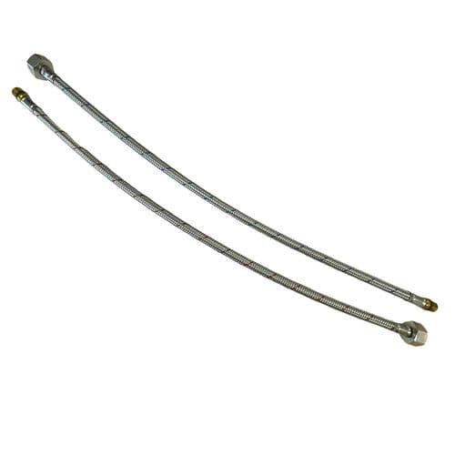 BSP M8 x 1/2" 550mm Tap Connection Tails Blue & Red BSP008550