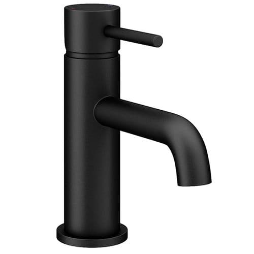 BSP Matt Black Mono Basin Mixer CRU20BLK