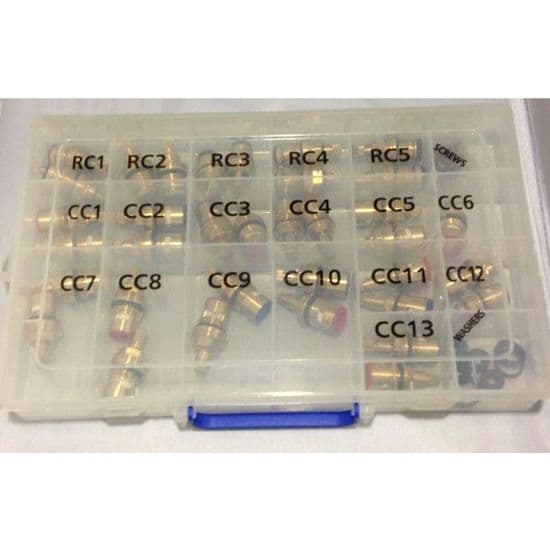 BSP Plumbers Trade Tap Replacement Cartridges Pack