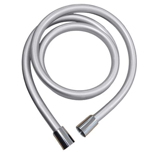 BSP PVC Smooth Easy Clean Silver Shower Hose SKU15