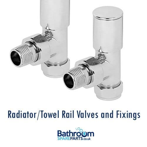 BSP Radiator/Towel Rail Valves and Fixings