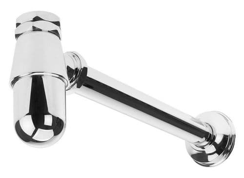 BSP Round Minimalist Basin Chrome Bottle Trap SPL1827C