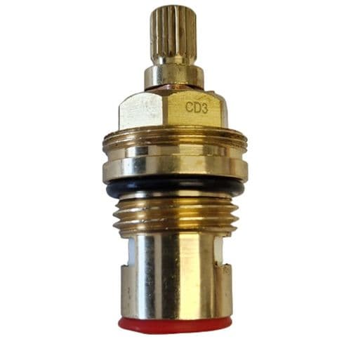 BSP Tap Cartridge 1/2" Ceramic Disc Cartridge Anti-Clockwise Close CD3-H