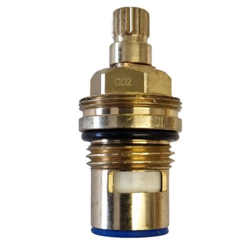 BSP Tap Cartridge 1/2" Ceramic Disc Cartridge Clockise Close CD2-C