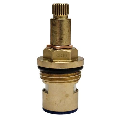 BSP Tap Cartridge 1/2" Ceramic Disc Cartridge Clockwise Close CD10-C