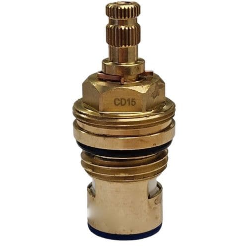 BSP Tap Cartridge 1/2" Ceramic Disc Cartridge Clockwise Close CD15-C