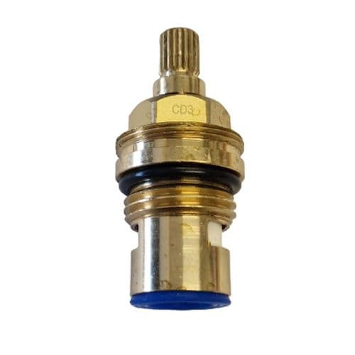 BSP Tap Cartridge 1/2" Ceramic Disc Cartridge Clockwise Close CD3-C