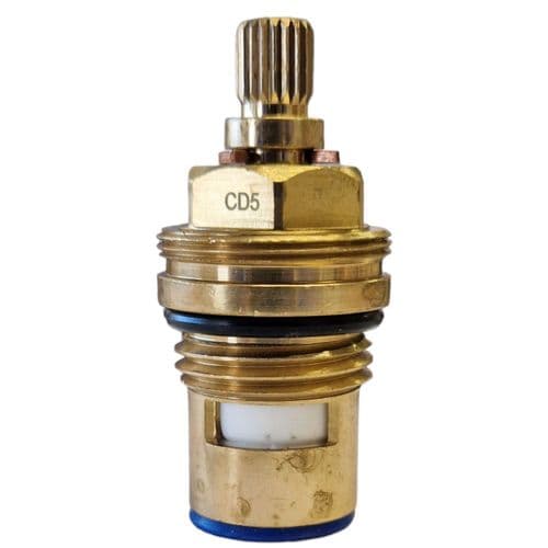 BSP Tap Cartridge 1/2" Ceramic Disc Cartridge Clockwise Close CD5-C