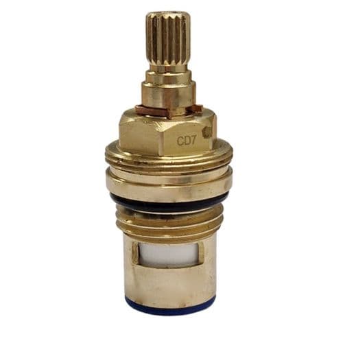 BSP Tap Cartridge 1/2" Ceramic Disc Cartridge Clockwise Close CD7-C