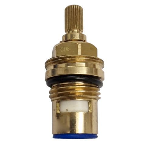 BSP Tap Cartridge 1/2" Ceramic Disc Cartridge Clockwise Close CD8-C