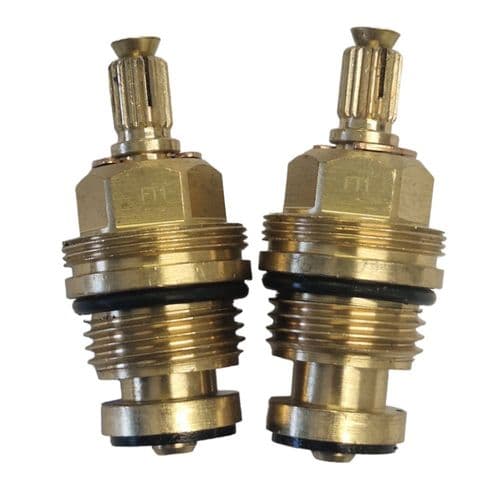 BSP Tap Cartridge 1/2" Washer Valve Pair FT1