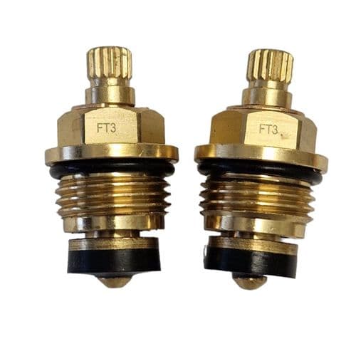 BSP Tap Cartridge 1/2" Washer Valve Pair FT3