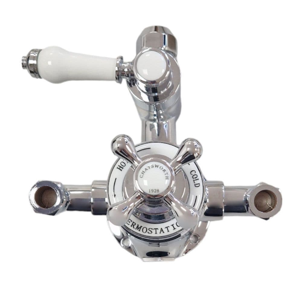 Flow Loop Shower BSP Traditional Exposed Shower Valve With Separate Flow Control EG-LY-24V