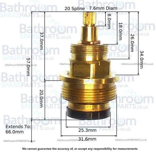 BSP Washer Valve BSP3257