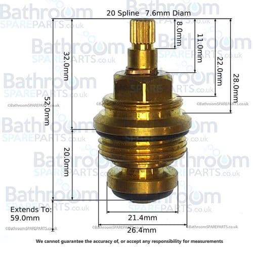 BSP Washer Valve BSP3452