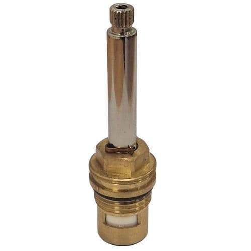 Burlington 1/4 turn Cold Valve Nickel Stem SP1654