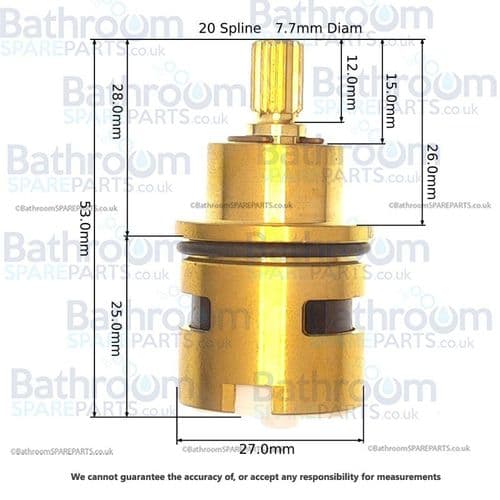Burlington Arcade Diverter Cartridge ARCSP169