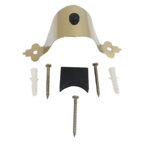 Burlington Bathrooms Toilet Buffer Clip Gold SP1603