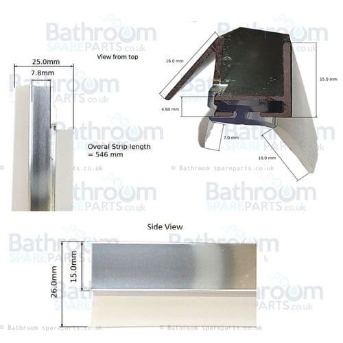Burlington Bottom Water Proof Strip SP120
