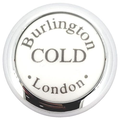 Burlington Decorative Cap for Tap Handles - Cold SP931