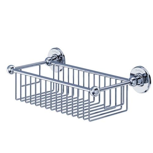 Burlington Deep Rectangle Basket Chrome A23 CHR