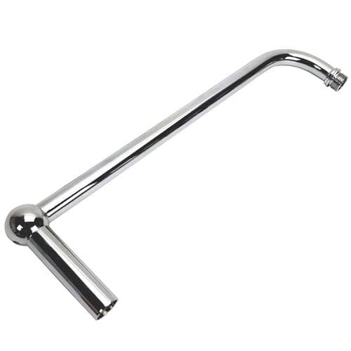 Burlington Eden Over Head Shower Arm Chrome V11-1