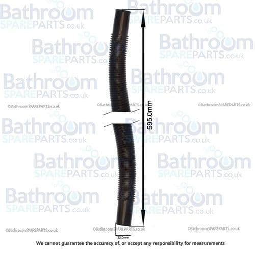 Burlington Flexible Overflow Pipe for W3 SP1000