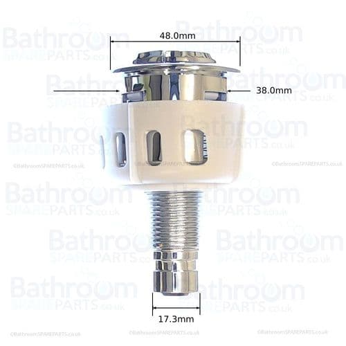 Burlington Flush Button SP9