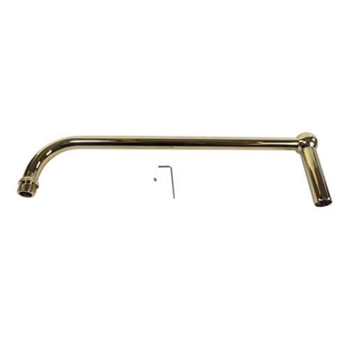 Burlington Gold Straight Shower Arm V11-1 GOLD