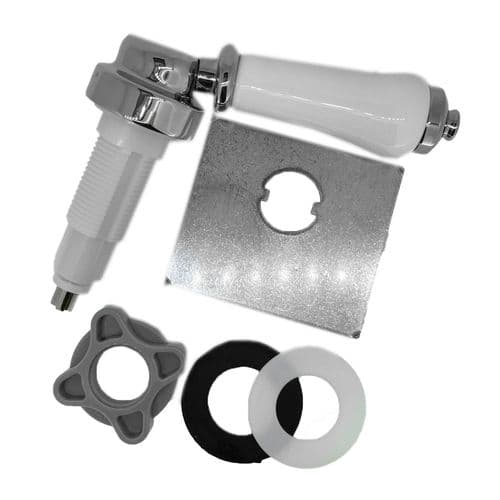 Burlington Nickel Cistern Flush Lever SP8 NKL