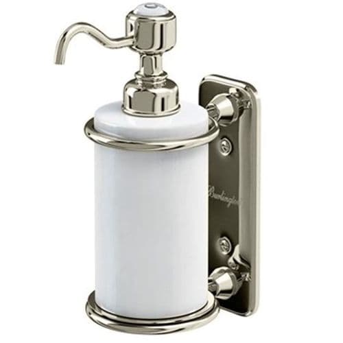 Burlington Single Soap Dispenser Nickel A19 NKL