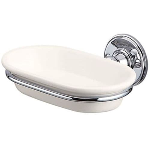 Burlington Soap Dish Chrome with Medici A1 CHR MED