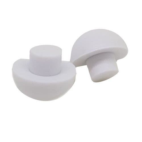 Burlington Toilet Seat Buffer Set Lid Only SP476