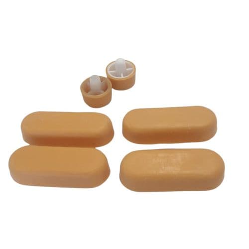 Burlington Toilet Seat Buffer Set SP463
