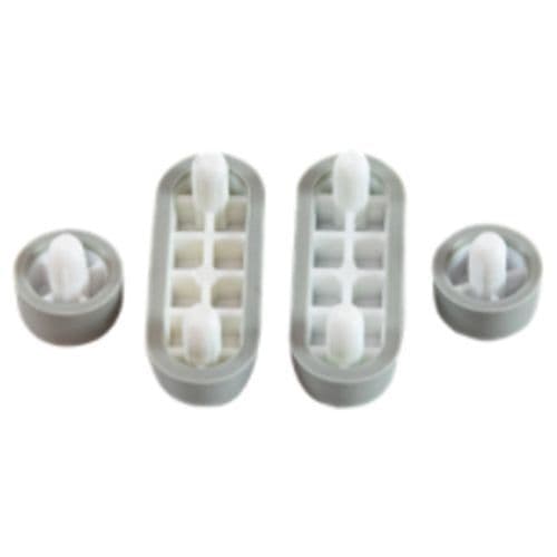 Burlington Toilet Seat S43, S44, ARCS43, ARCS44 Grey Buffer Set SP866