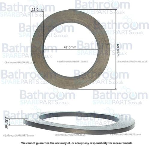 Burlington waste gasket for W3 SP1642