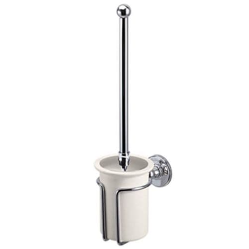 Burlington WC Brush Holder Chrome with Medici A8 CHR MED