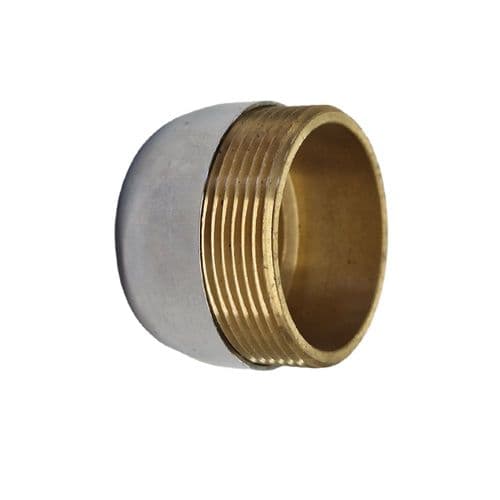 Cartridge Locking Nut 30 x 15mm and Chrome Shroud BSPLN1012
