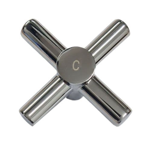 Cassellie DUNE001 Basin Mixer Chrome Cold Handle DUNE001-COLD