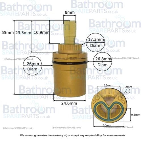 Cassellie Dunk DUK004 Mini 26mm Cartridge COMP020
