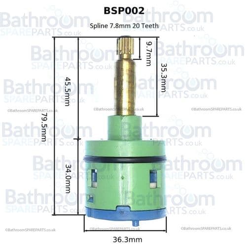 Cassellie Luna Diverter Valve BSP002