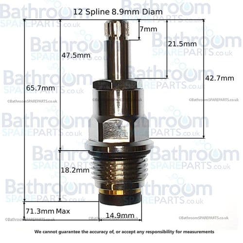Cassellie TIM022 Chrome Cartridge COMP069