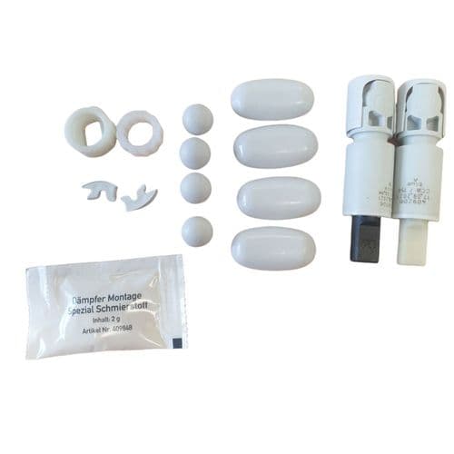 Catalano 5ZECOF Toilet Seat Hinges & Buffer Set CACERZECOF